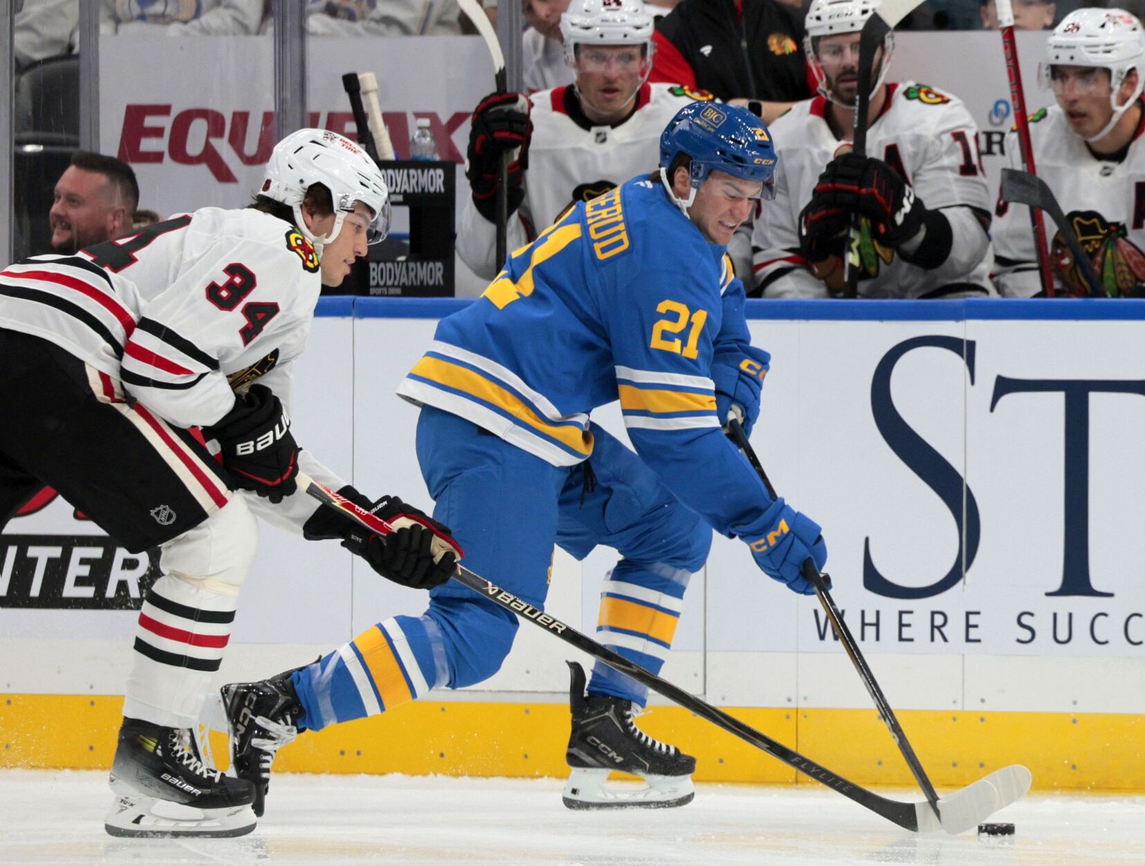 Blues host the Blackhawks in first preseason game